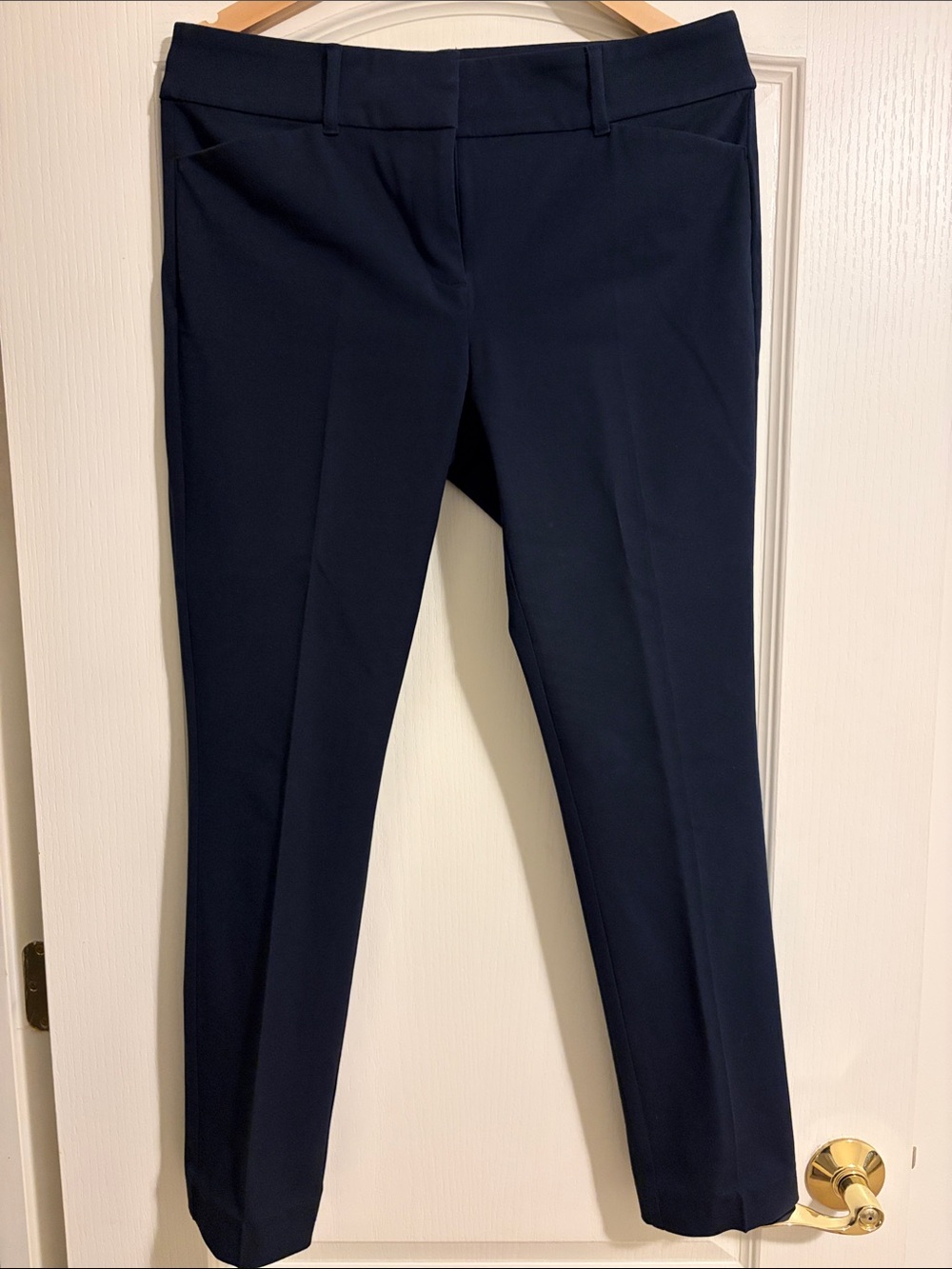LOFT Navy Slim Tailored Women's Trousers